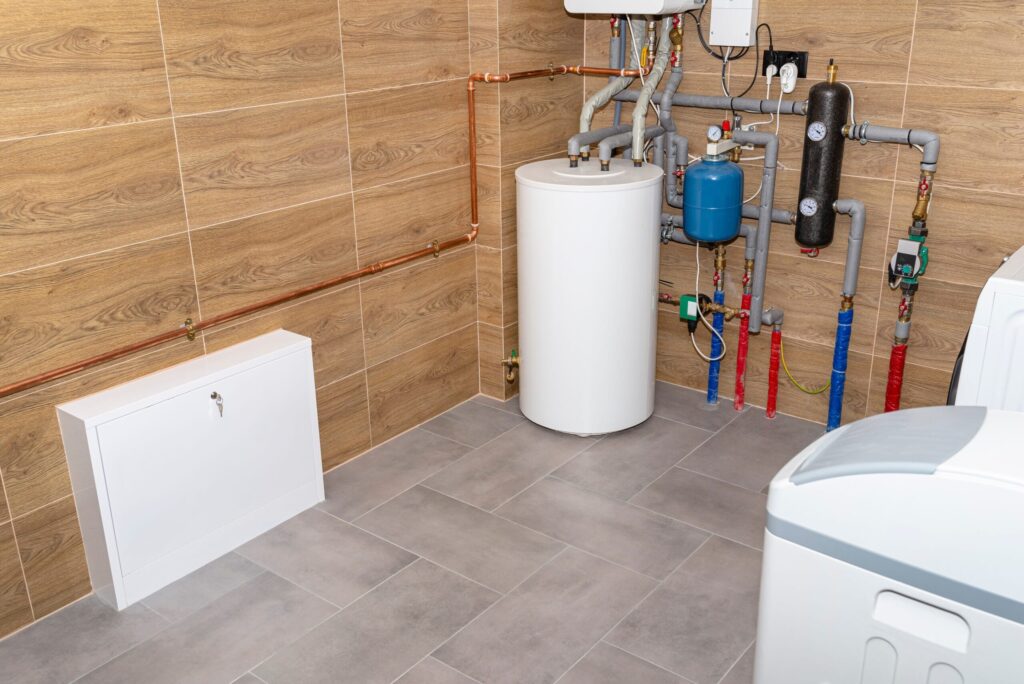 Residential water heater and plumbing system installed in Seminole